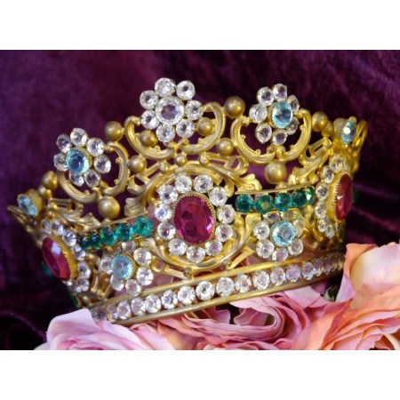 Rococo Tiara Circa 1800's: Le Vieux London 